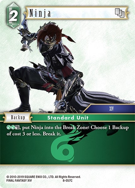 Image for Ninja (XIV) (Opus VIII) (8-057C) - Final Fantasy TCG