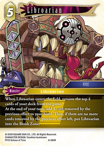 Image for Libroarian (Opus VIII) (8-084R) - Final Fantasy TCG