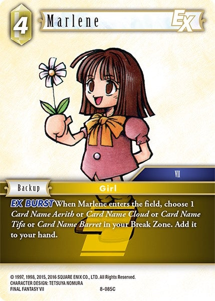 Image for Marlene EX (Opus VIII) (8-085C) - Final Fantasy TCG