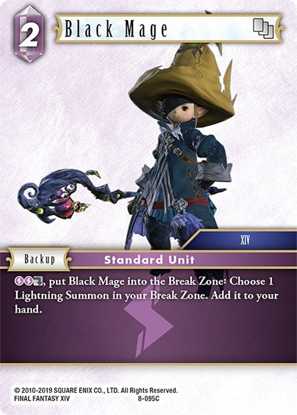 Image for Black Mage (XIV) (Opus VIII) (8-095C) - Final Fantasy TCG