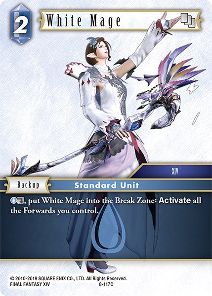 Image for White Mage (Opus VIII) (8-117C) - Final Fantasy TCG