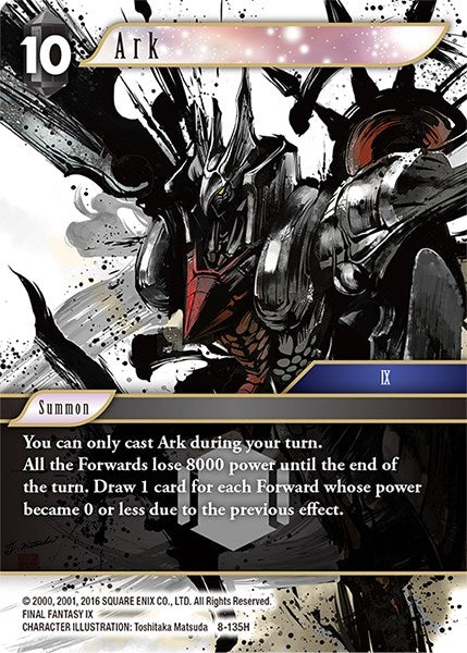 Image for Ark (Opus VIII) (8-135H) - Final Fantasy TCG
