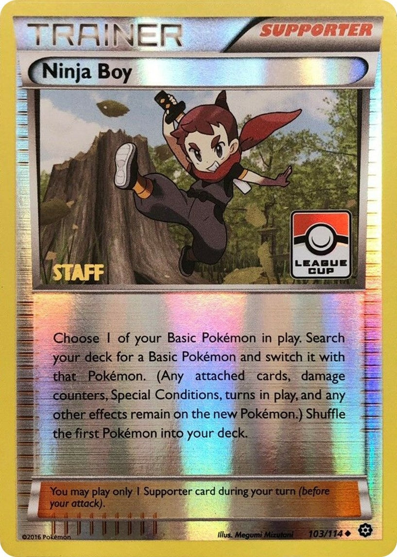 Image for Ninja Boy - 103/114 (League Cup) [Staff] (League & Championship Cards) (103/114) - Pokemon