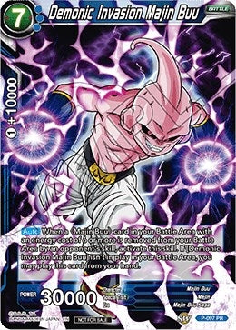 Image for Demonic Invasion Majin Buu (Promotion Cards) (P-097) - Dragon Ball Super: Masters