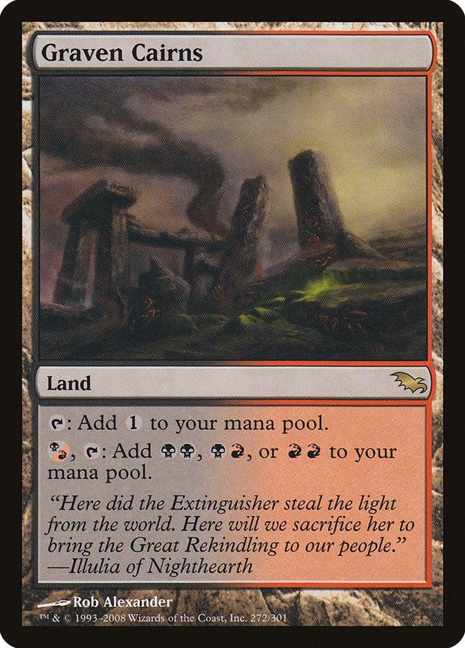 Image for Graven Cairns (Shadowmoor) (272) - Magic: The Gathering