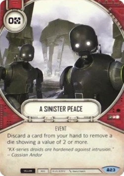 Image for A Sinister Peace (Convergence) (23) - Star Wars: Destiny
