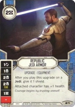 Image for Republic Jedi Armor (Convergence) (71) - Star Wars: Destiny