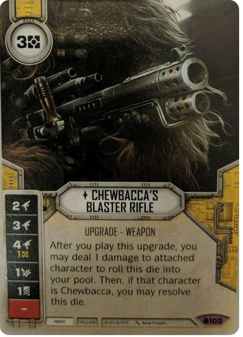 Image for Chewbacca's Blaster Rifle (Convergence) (102) - Star Wars: Destiny