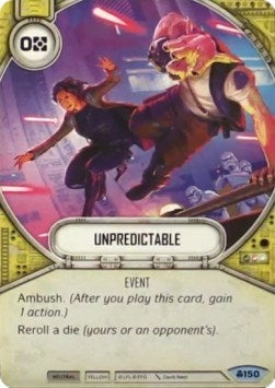 Image for Unpredictable (Convergence) (150) - Star Wars: Destiny