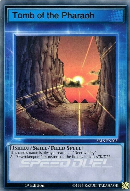 Image for Tomb of the Pharaoh (Speed Duel: Arena of Lost Souls) (SBLS-ENS05) - YuGiOh