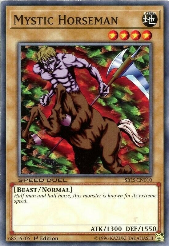 Image for Mystic Horseman (Speed Duel: Arena of Lost Souls) (SBLS-EN010) - YuGiOh