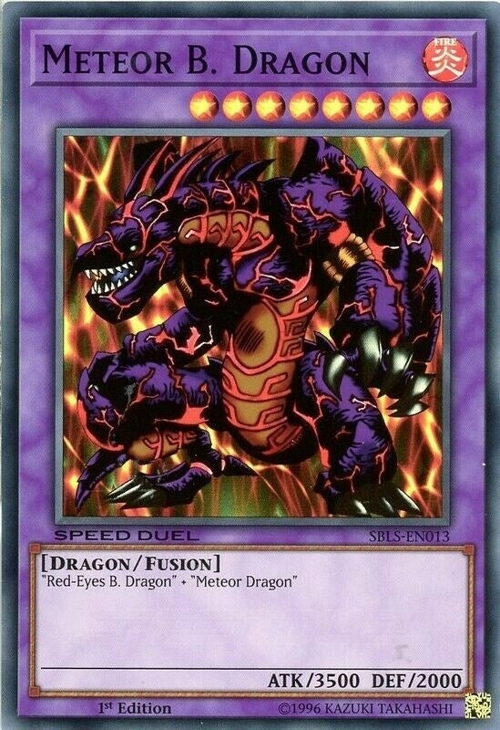 Image for Meteor B. Dragon (Speed Duel: Arena of Lost Souls) (SBLS-EN013) - YuGiOh