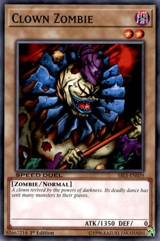 Image for Clown Zombie (Speed Duel: Arena of Lost Souls) (SBLS-EN029) - YuGiOh