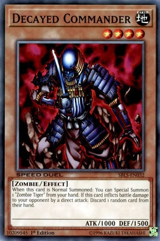 Image for Decayed Commander (Speed Duel: Arena of Lost Souls) (SBLS-EN032) - YuGiOh