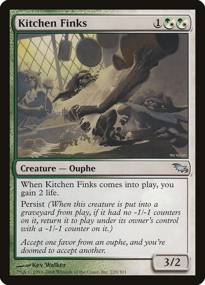 Image for Kitchen Finks (Shadowmoor) (229) - Magic: The Gathering