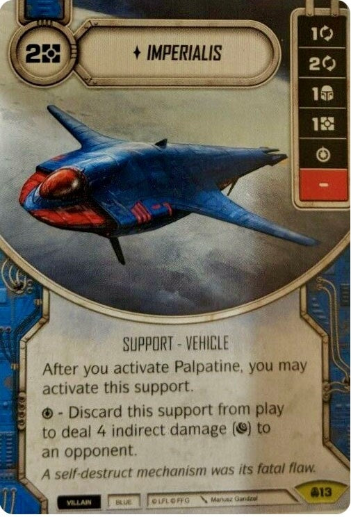 Image for Imperialis (Card Only) (Convergence) (13) - Star Wars: Destiny