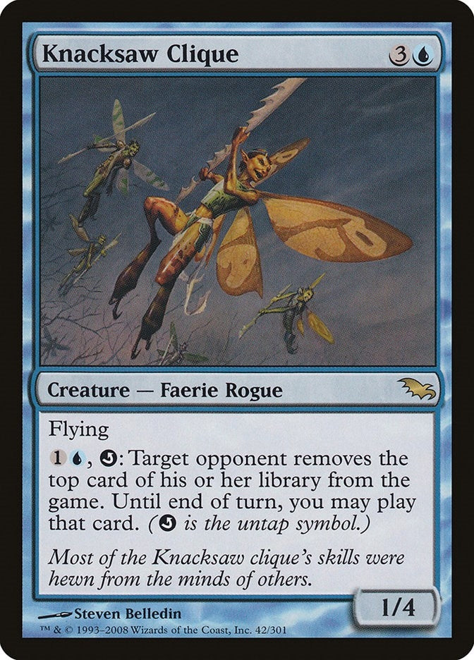 Image for Knacksaw Clique (Shadowmoor) (42) - Magic: The Gathering