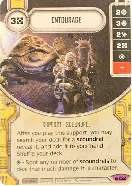 Image for Entourage (Card Only) (Convergence) (152) - Star Wars: Destiny