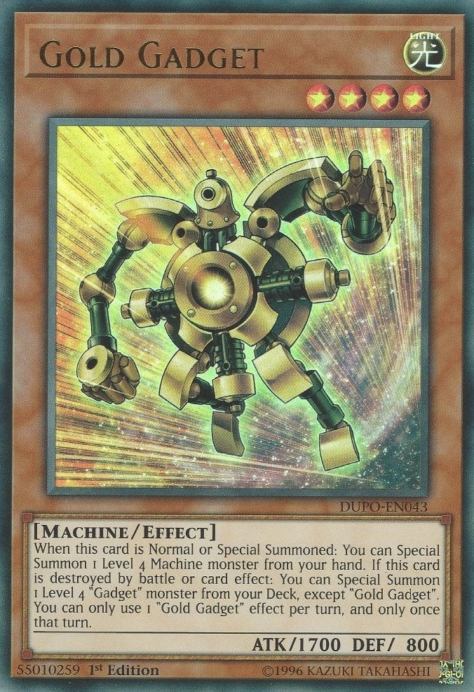 Image for Gold Gadget (Duel Power) (DUPO-EN043) - YuGiOh