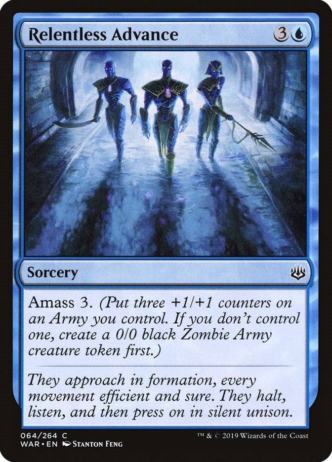 Image for Relentless Advance (War of the Spark) (64) - Magic: The Gathering
