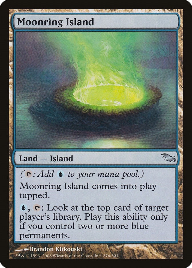 Image for Moonring Island (Shadowmoor) (276) - Magic: The Gathering