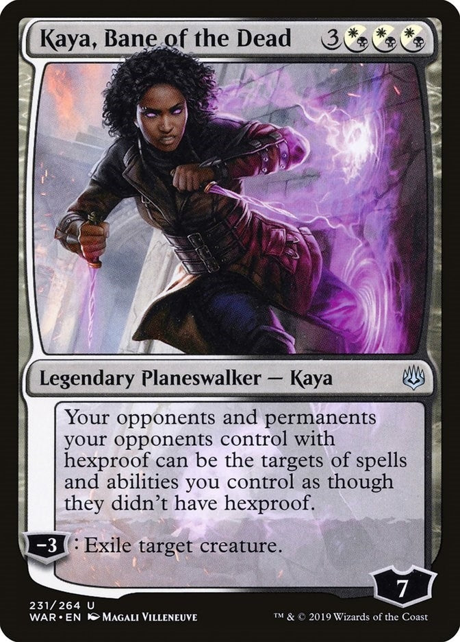 Image for Kaya, Bane of the Dead (War of the Spark) (231) - Magic: The Gathering