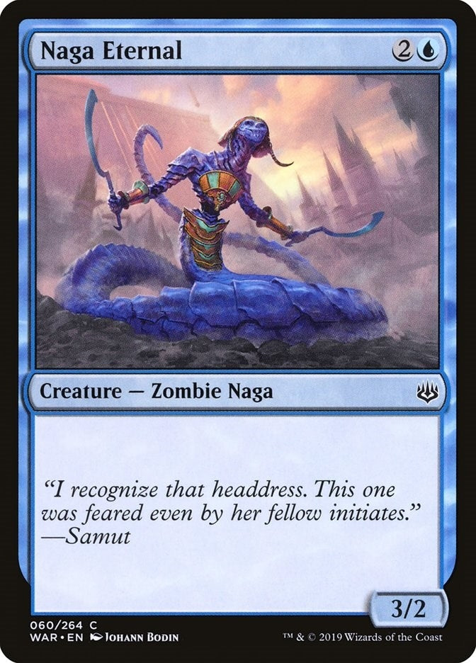 Image for Naga Eternal (War of the Spark) (60) - Magic: The Gathering