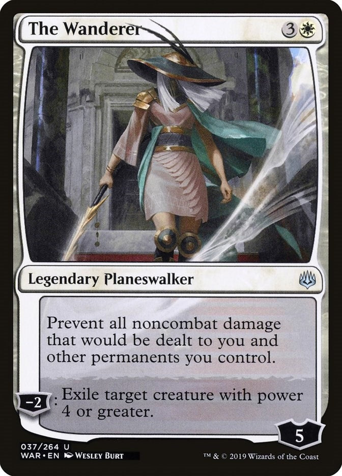Image for The Wanderer (War of the Spark) (37) - Magic: The Gathering