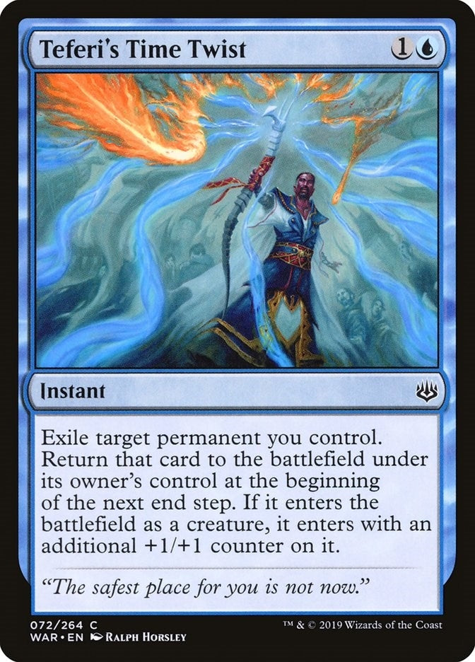 Image for Teferi's Time Twist (War of the Spark) (72) - Magic: The Gathering