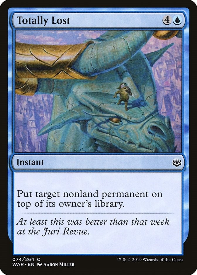 Image for Totally Lost (War of the Spark) (74) - Magic: The Gathering