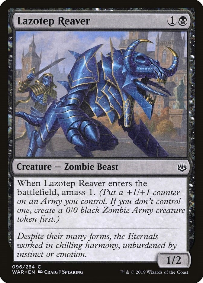 Image for Lazotep Reaver (War of the Spark) (96) - Magic: The Gathering