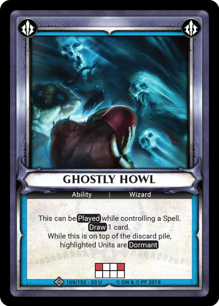 Ghostly Howl Unclaimed (109) [WHAOSSA] - Warhammer Age of Sigmar Champions TCG Single