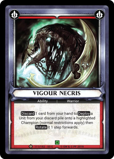 Vigour Necris Unclaimed (111) [WHAOSSA]
