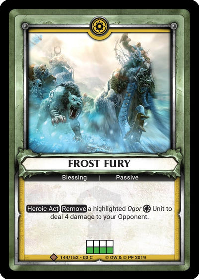 Frost Fury Unclaimed (144) [WHAOSSA]