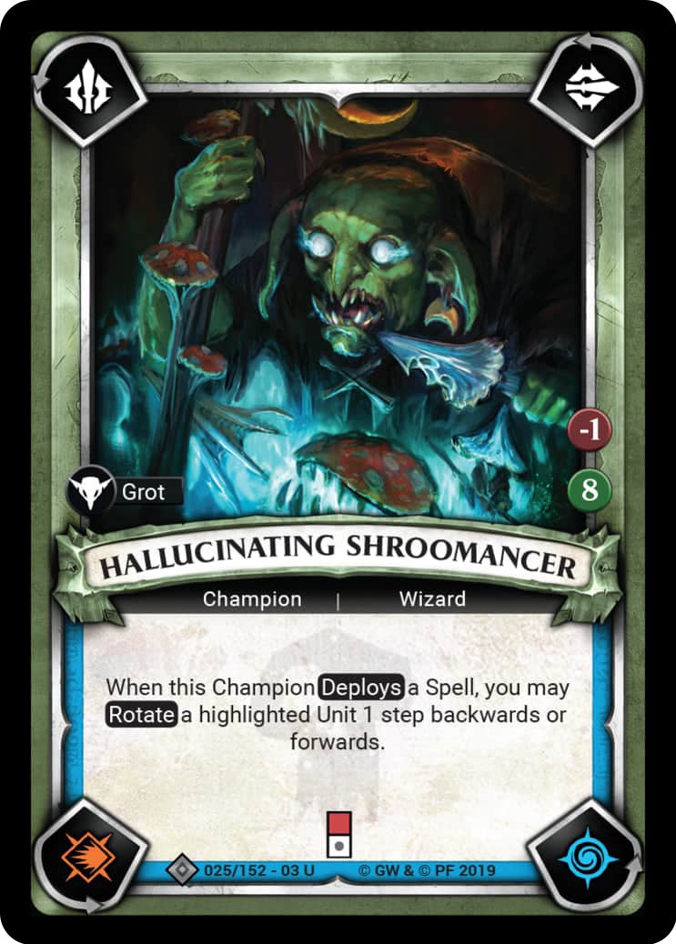 Hallucinating Shroomancer Unclaimed (025) [WHAOSSA] - Warhammer Age of Sigmar Champions TCG Single