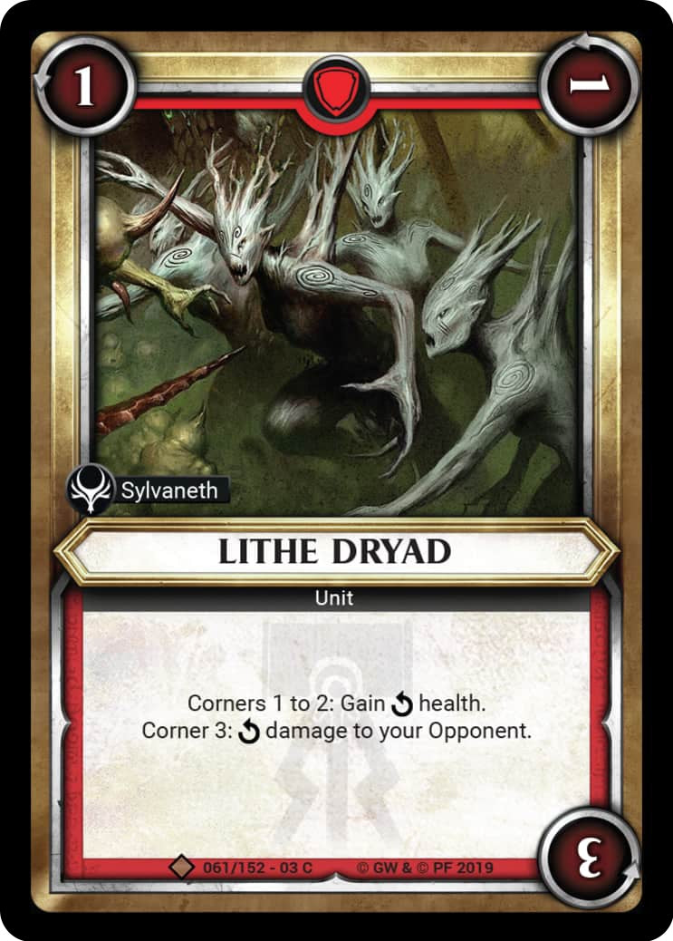 Lithe Dryad Unclaimed (061) [WHAOSSA] - Warhammer Age of Sigmar Champions TCG Single