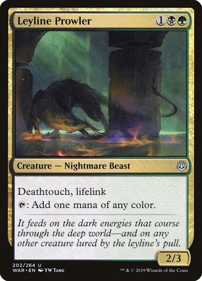 Image for Leyline Prowler (War of the Spark) (202) - Magic: The Gathering