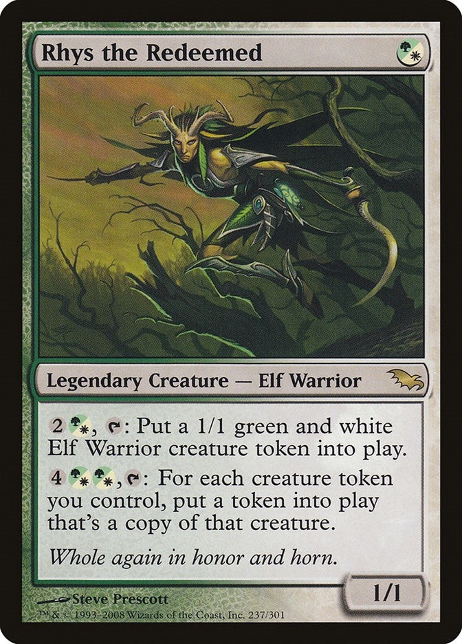 Image for Rhys the Redeemed (Shadowmoor) (237) - Magic: The Gathering