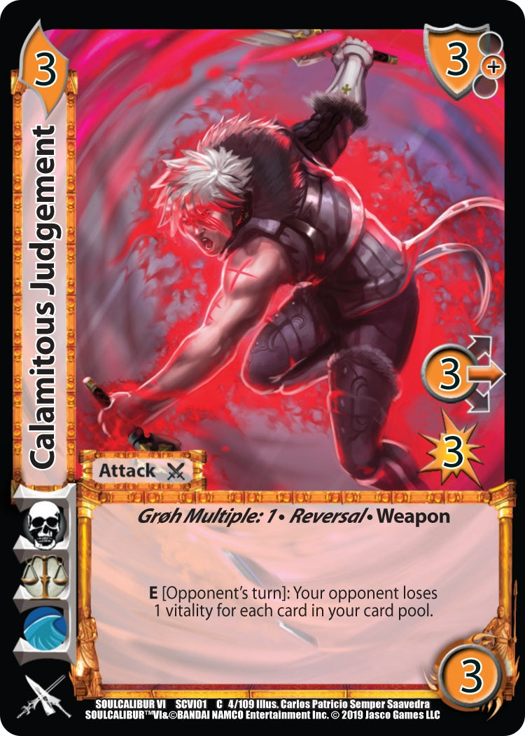 Image for Calamitous Judgement (SoulCalibur VI) (4) - UniVersus
