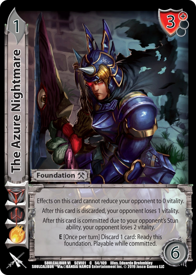 Image for The Azure Nightmare (SoulCalibur VI) (54) - UniVersus