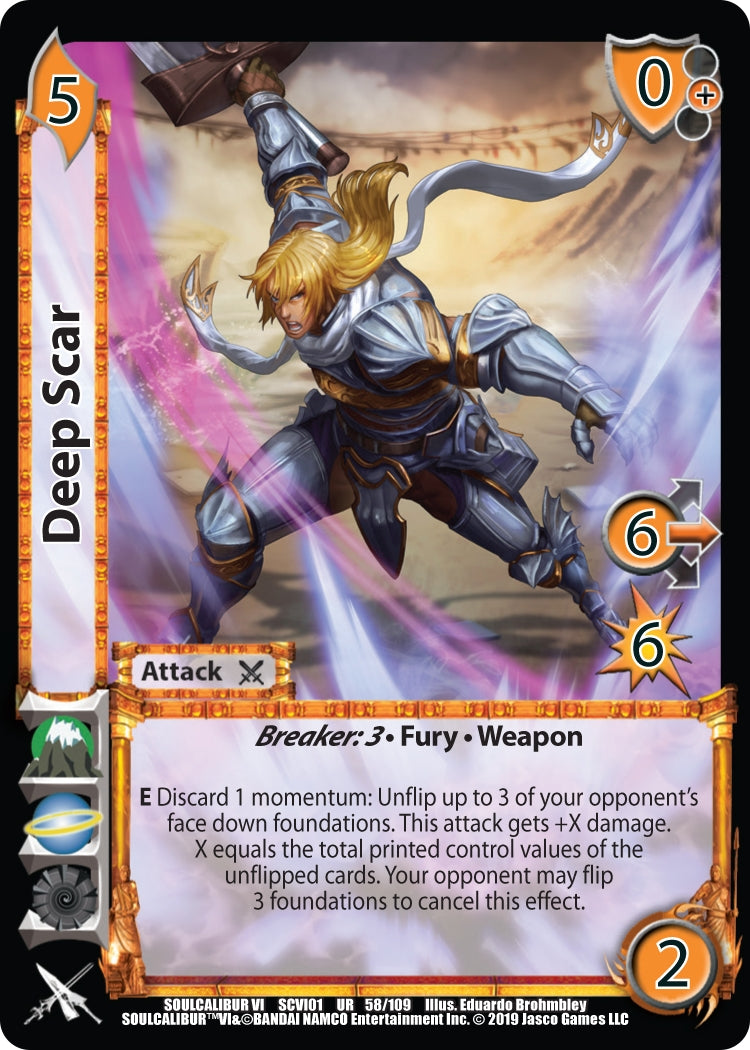 Image for Deep Scar (SoulCalibur VI) (58) - UniVersus