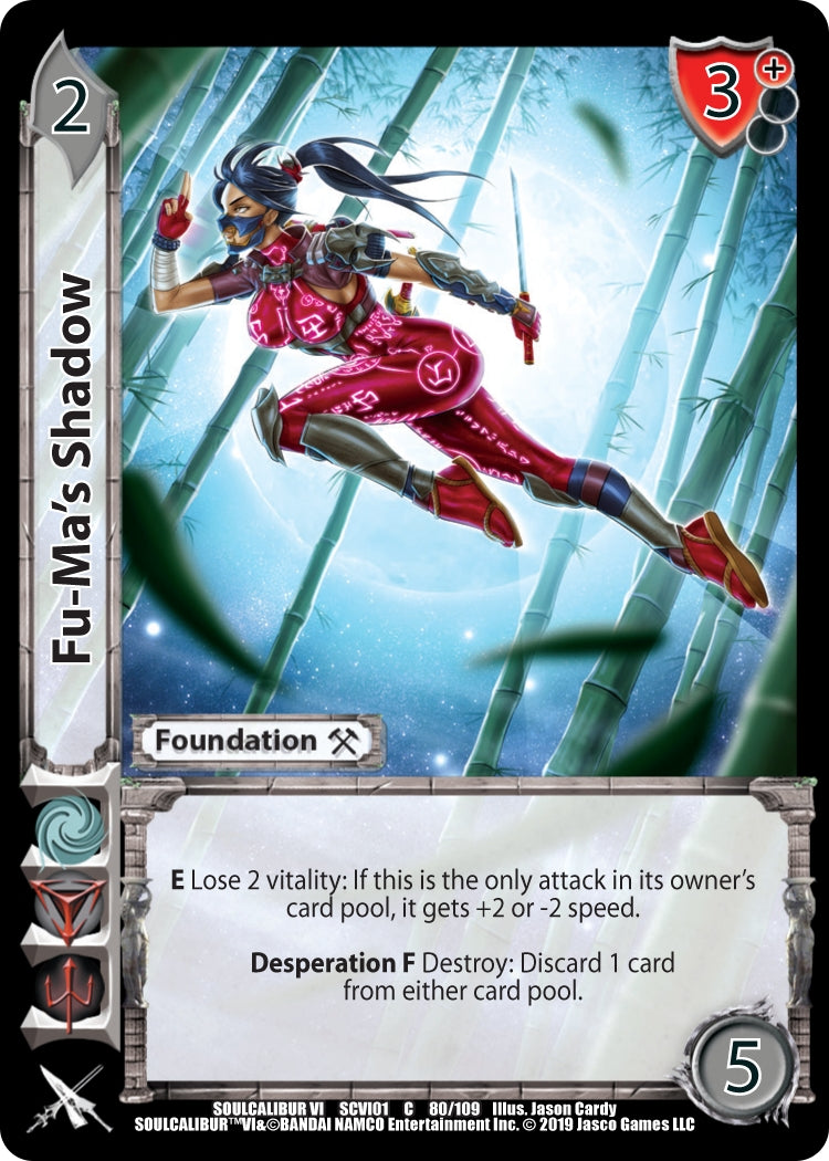 Image for Fu-Ma's Shadow (SoulCalibur VI) (80) - UniVersus