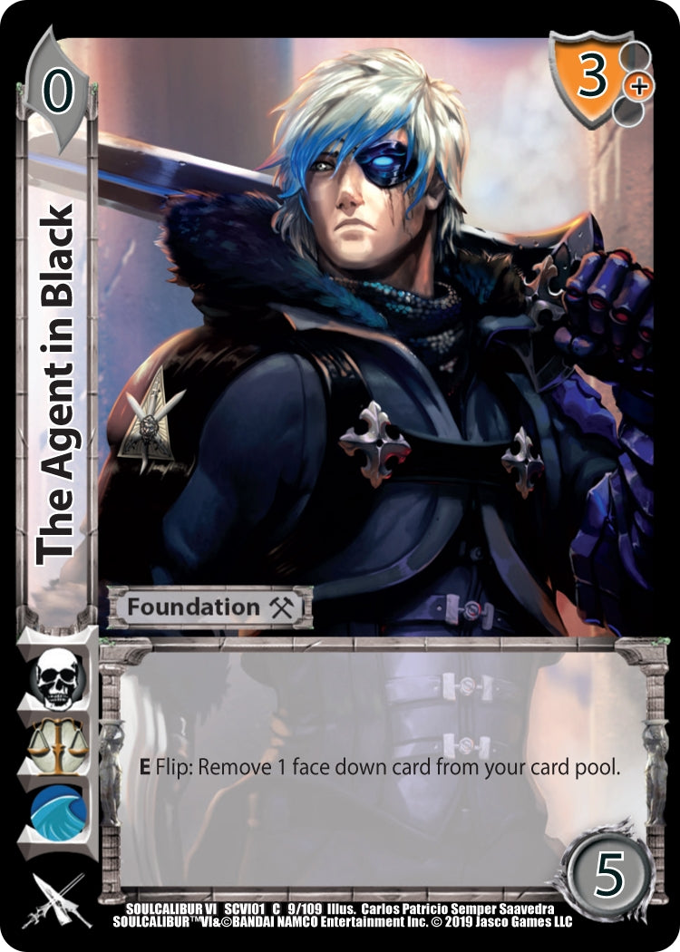 Image for The Agent in Black (SoulCalibur VI) (9) - UniVersus