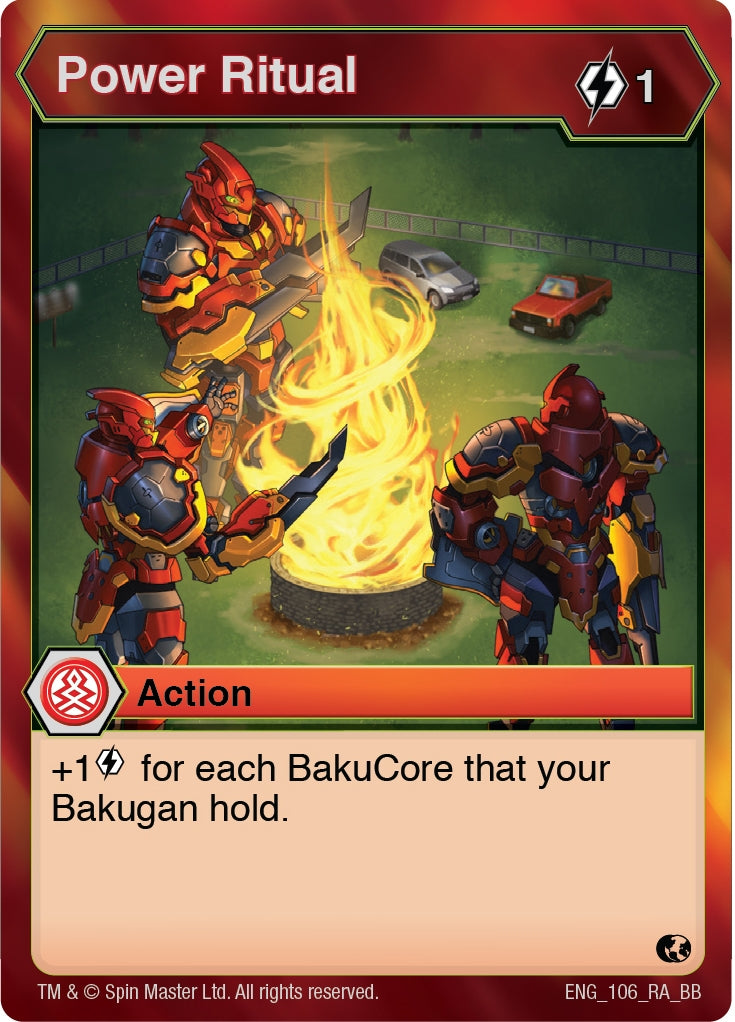 Image for Power Ritual (Battle Brawlers) (106) - Bakugan TCG