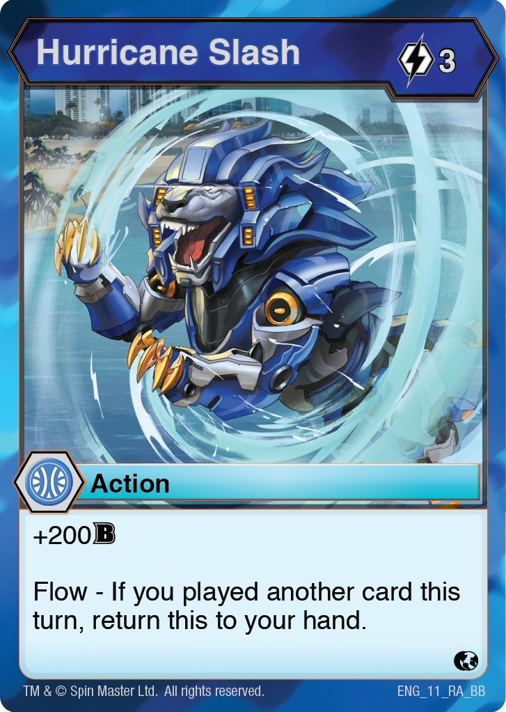 Image for Hurricane Slash (Battle Brawlers) (11) - Bakugan TCG