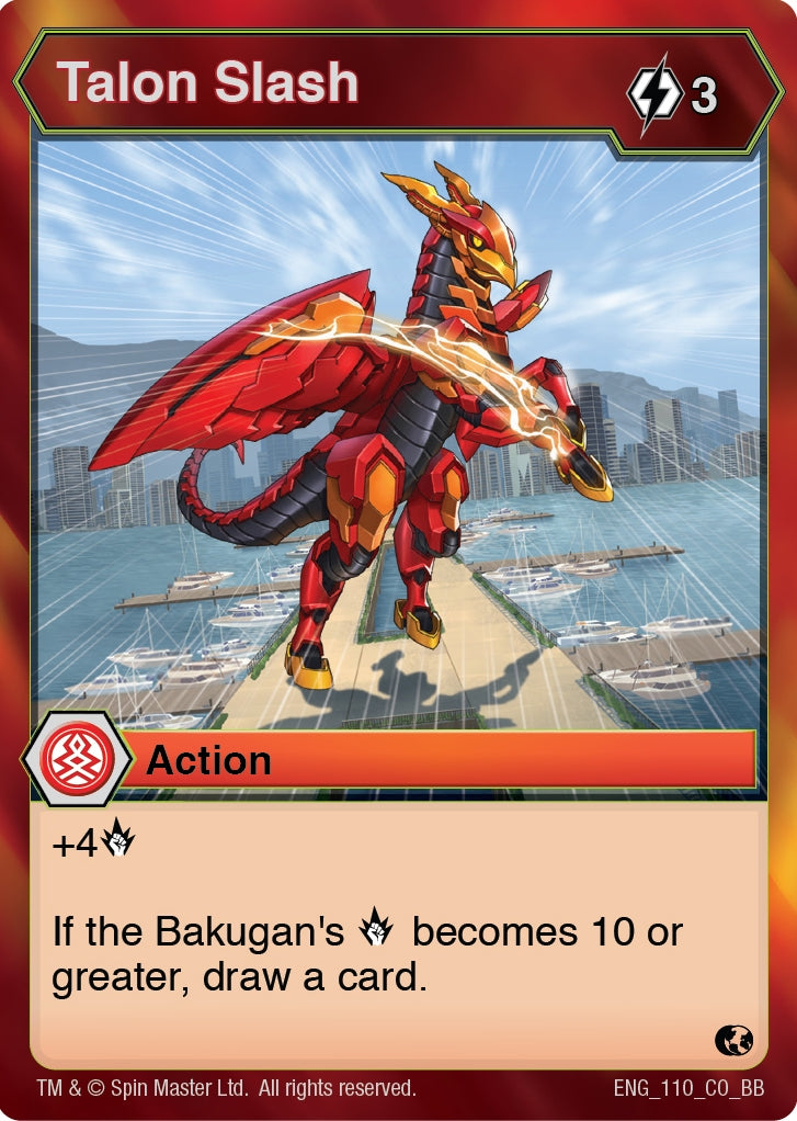 Image for Talon Slash (Battle Brawlers) (110) - Bakugan TCG