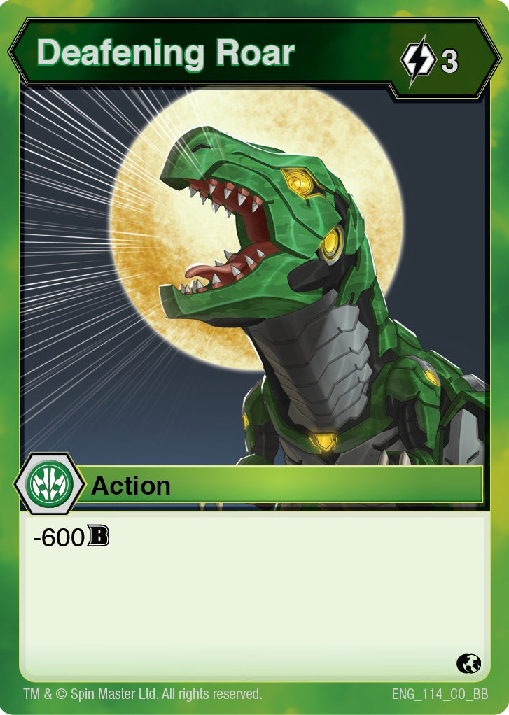 Image for Deafening Roar (Battle Brawlers) (114) - Bakugan TCG