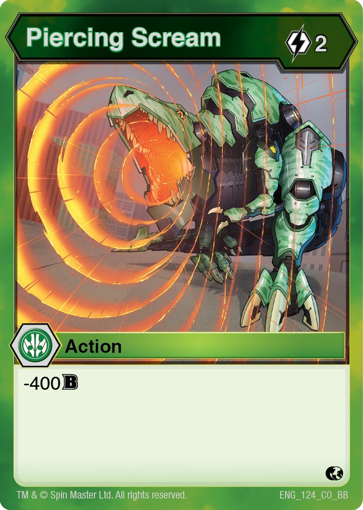 Image for Piercing Scream (Battle Brawlers) (124) - Bakugan TCG