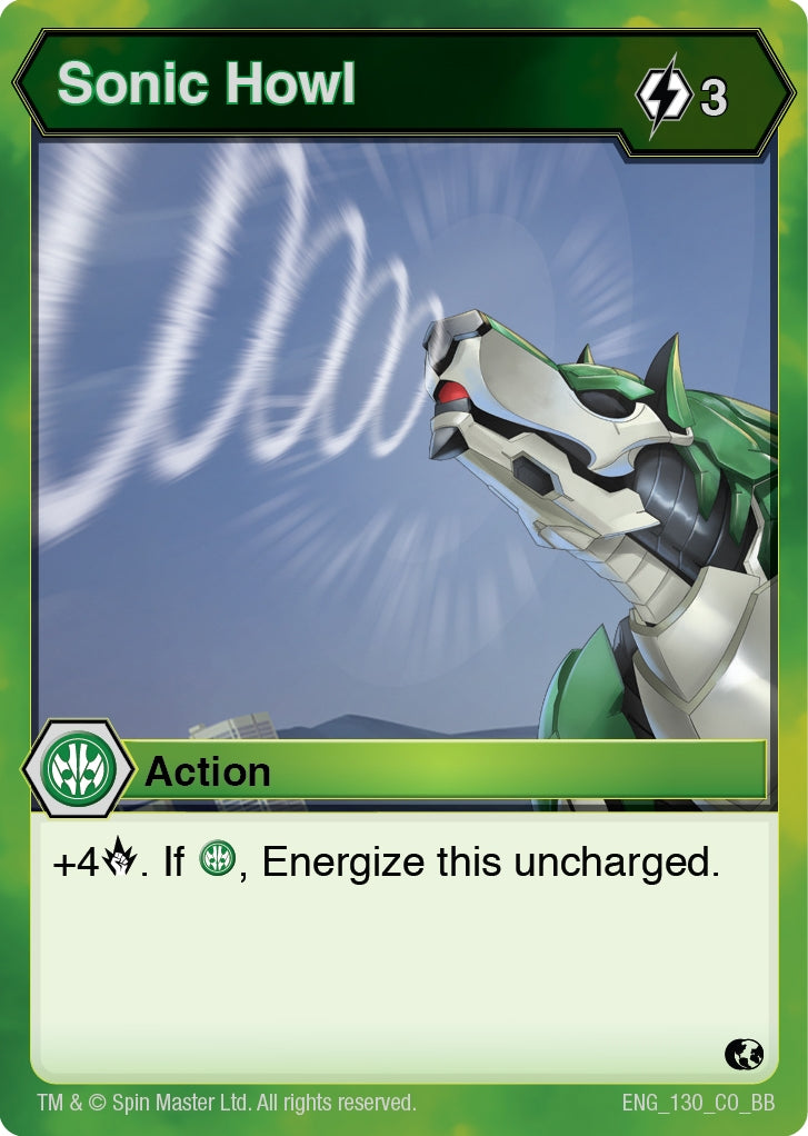 Image for Sonic Howl (Battle Brawlers) (130) - Bakugan TCG