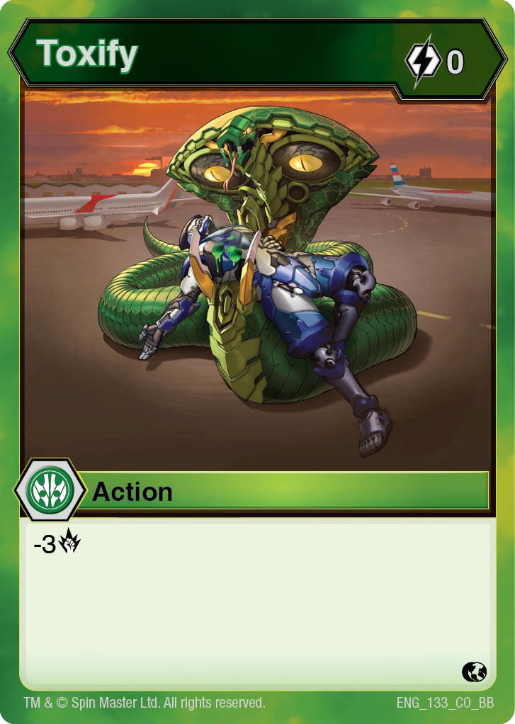 Image for Toxify (Battle Brawlers) (133) - Bakugan TCG